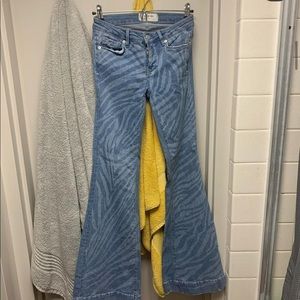 Free people zebra flares
